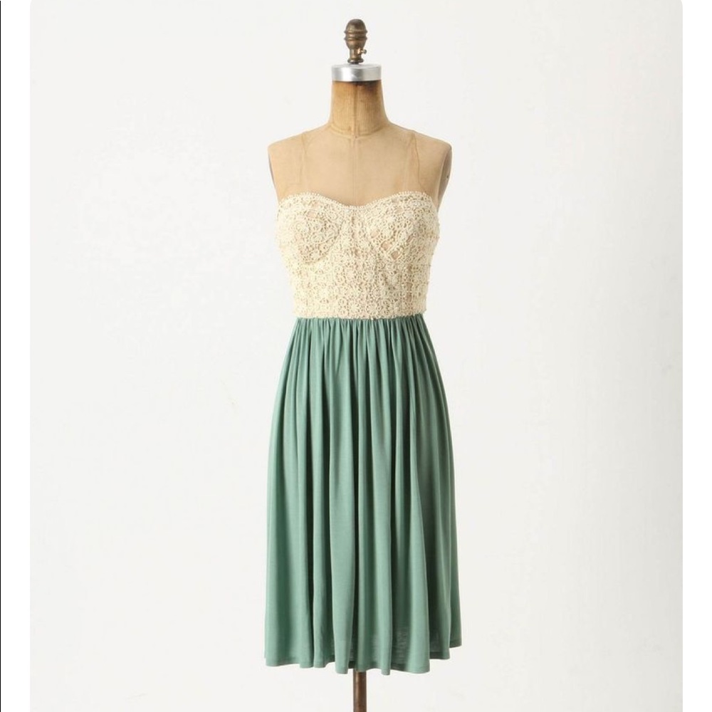 Lil for Anthropologie Gathering Breeze Dress Sz 10